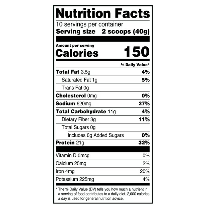 3 Pack Equate Plant-Based Protein Powder Supplement, Rich Chocolate, 14.1 oz Pk