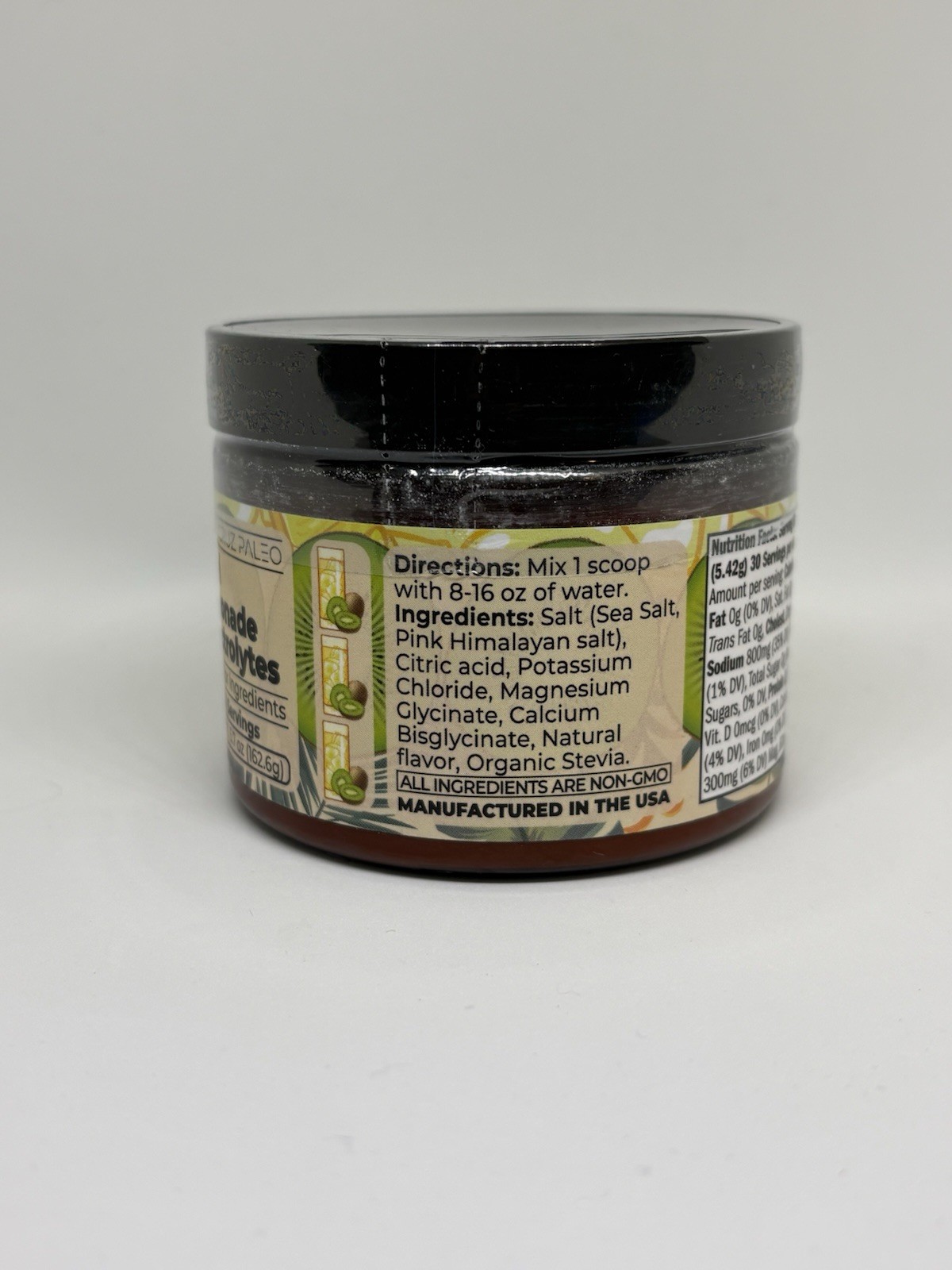 3 Pack of Santa Cruz Paleo Kiwi Lemonade Electrolytes Powder Non-GMO 5.7 oz
