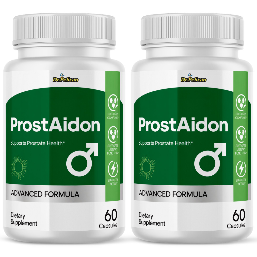 ProstAidon- Prostate Support- 2 Bottles- 120 Capsules