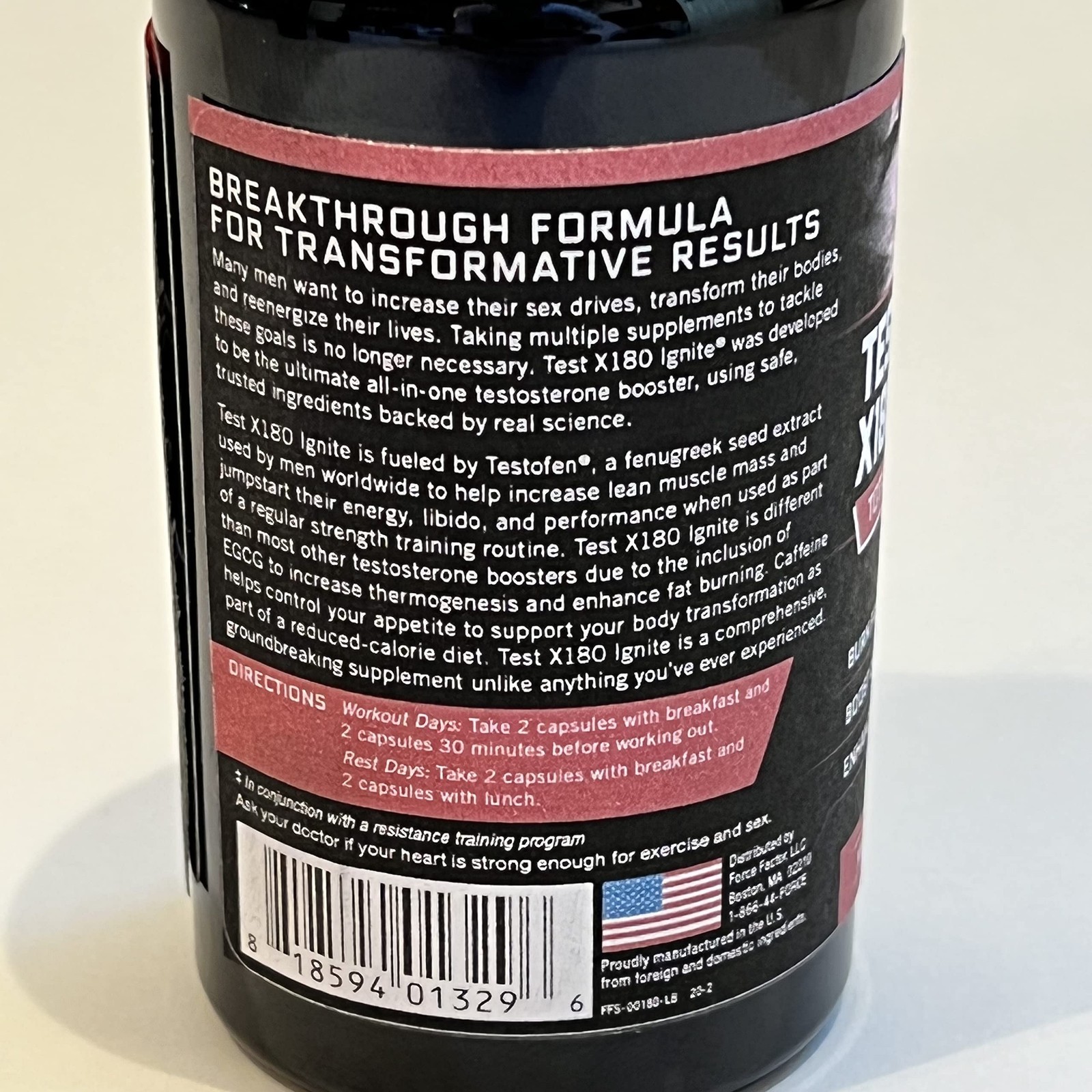 Testosterone Booster & Fat Burner for Men – Energy, Strength, Muscle Support