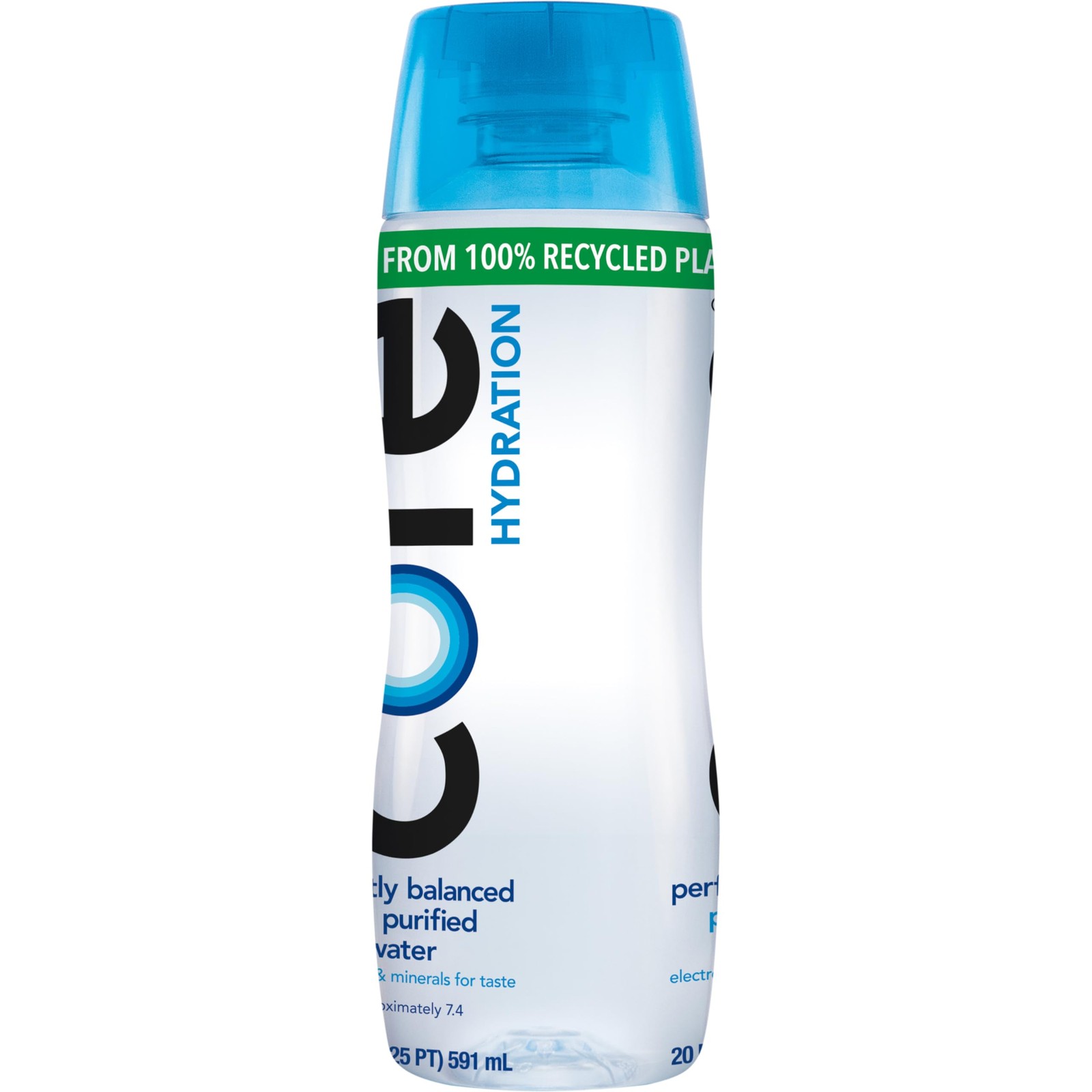 CORE Hydration Perfect 7.4 pH Nutrient Enhanced Water, 20 Ounce Pack of 24