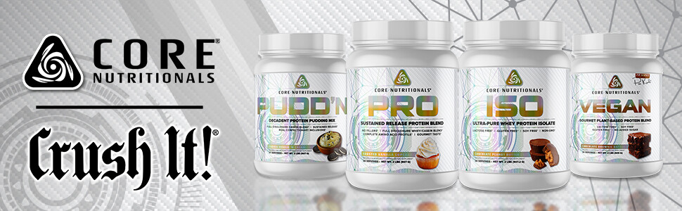 Core Nutritionals ISO Whey Protein – 24gm Isolate Whey Protein 2LBs All Flavors