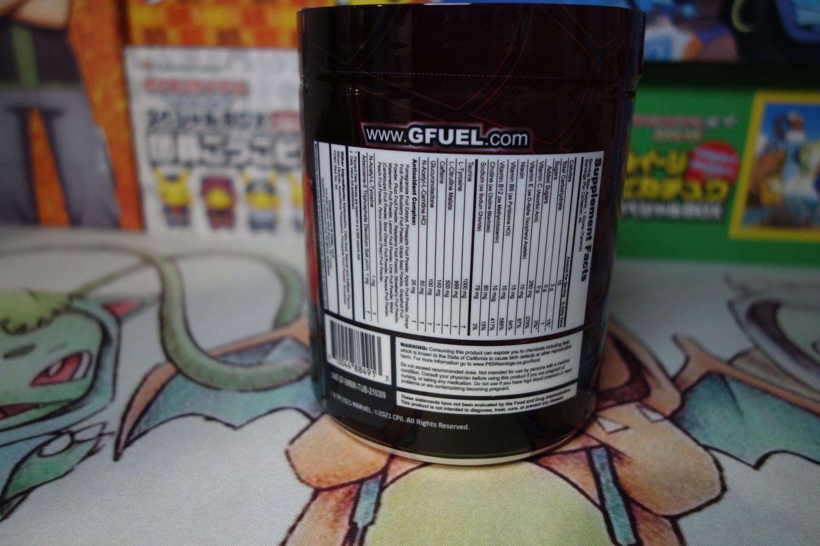 Spiderman No Way Home Hybrid Suit G fuel Collector’s Box Brand New On Hand!