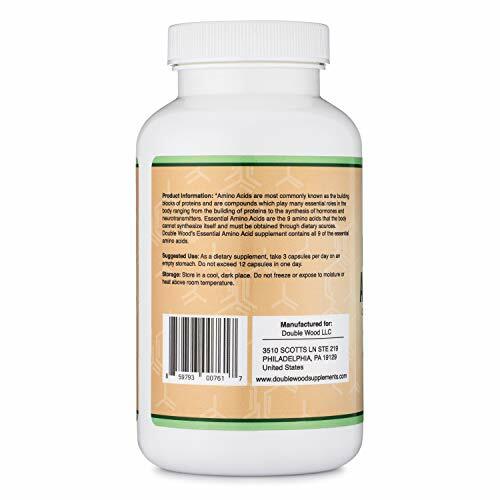 Essential Amino Acids – 1 Gram per Serving Powder Blend of All 9 Essential
