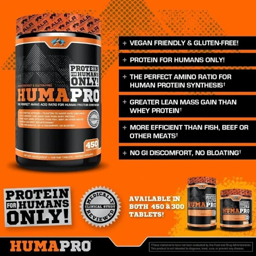 ALR Industries, HumaPro Tablets, 450 Tablets