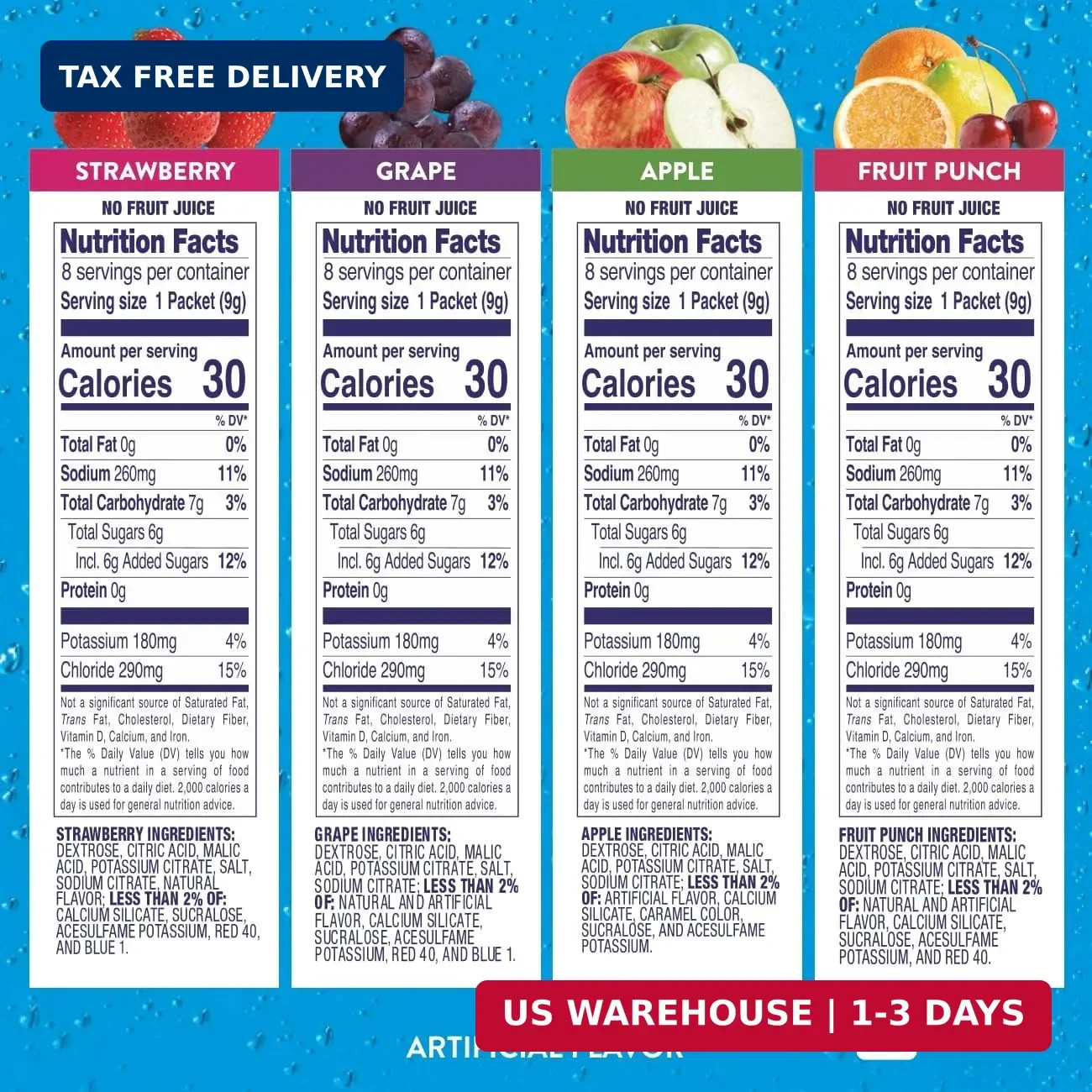 Pedialyte Electrolyte Powder, Hydration Drink for Kids & Adults, Variety Pack: S