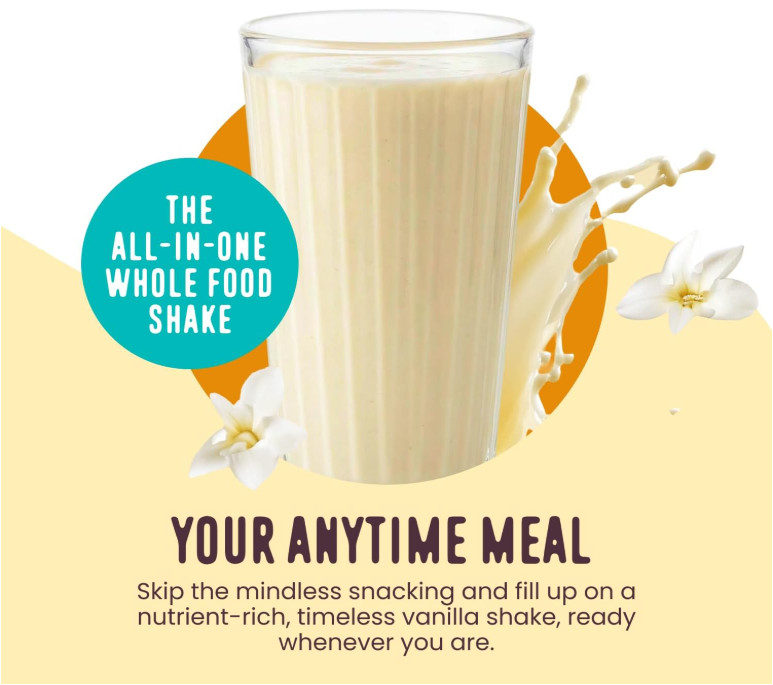 FlavCity Vanilla All-In-One Protein Shake, Grass-Fed Whey, 20 Servings