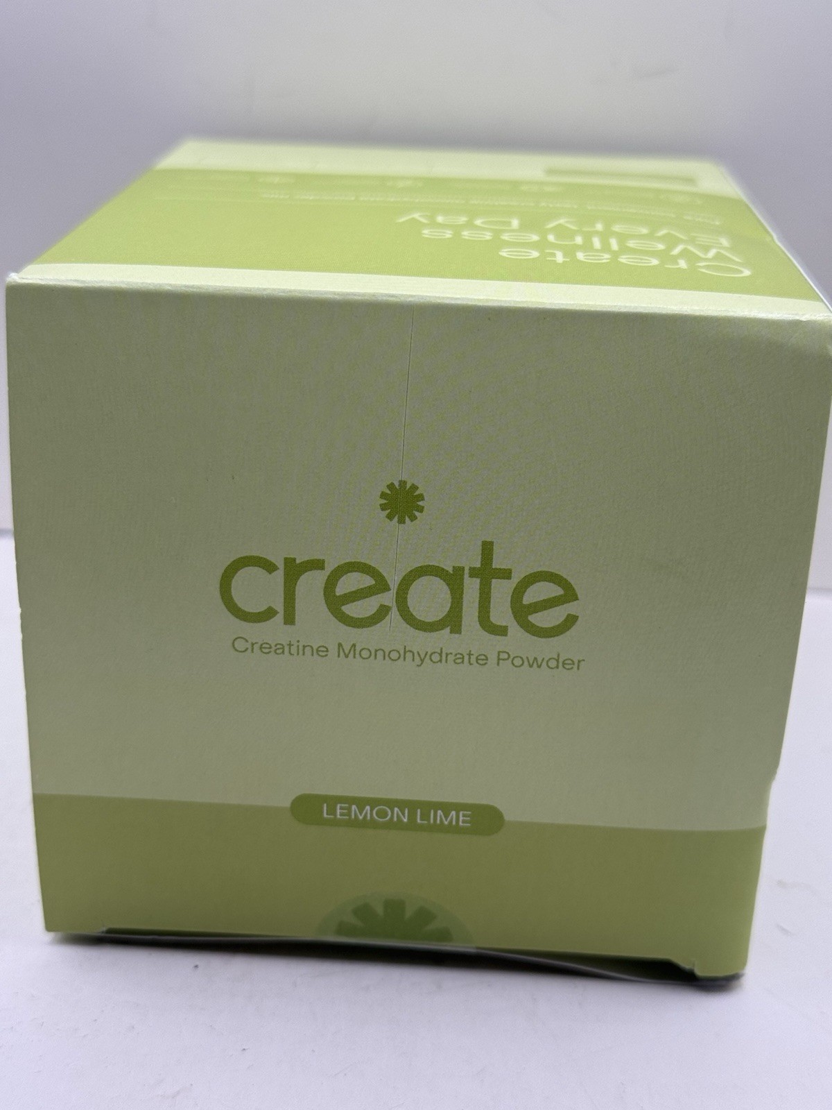 Create Creatine Monohydrate Powder Lemon Lime Dietary Supplement 30 sticks – New