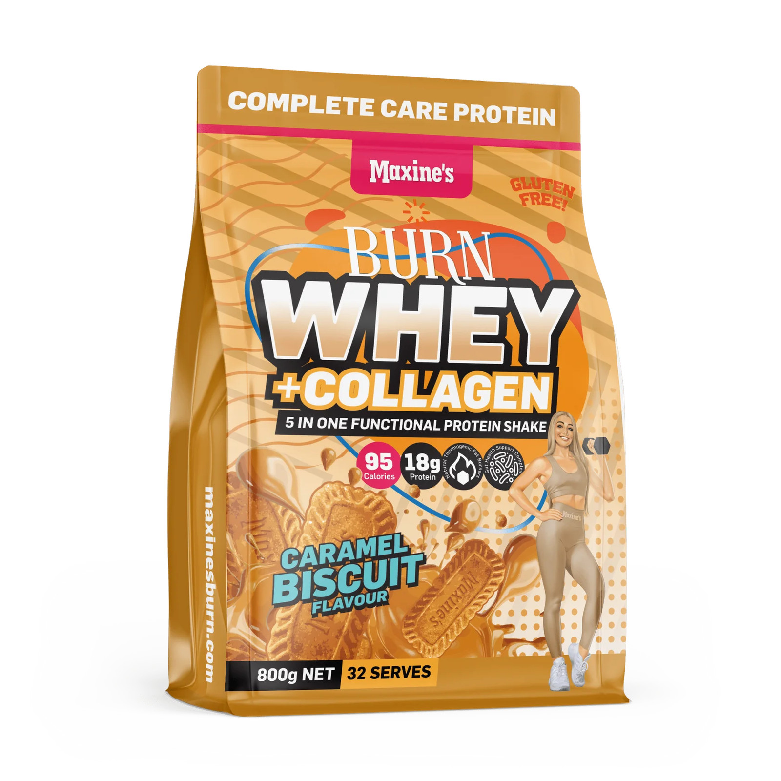 Maxines Burn Whey Plus Collagen by Maxines