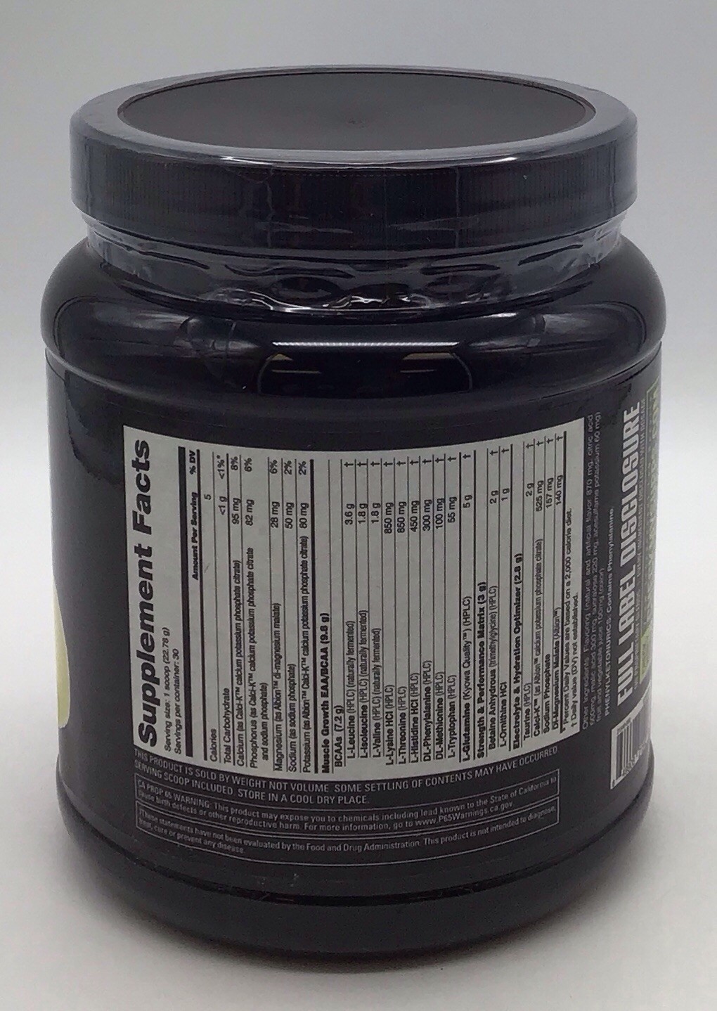 NUTRABIO INTRA BLAST WORKOUT AMINO FUEL 1.51 LB BLUEBERRY LEMONADE EXP 09/2027