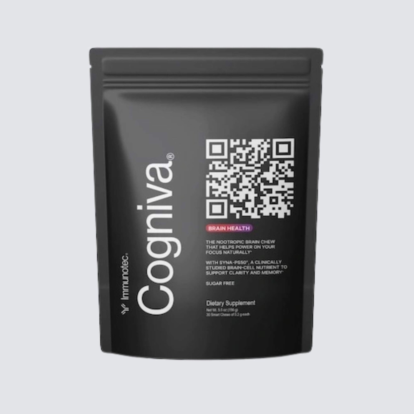 Immunotec COGNIVA Support Clarity & Memory 30 Smart Chews