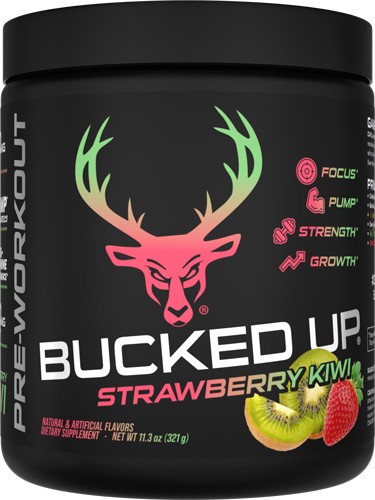 BUCKED UP PRE-WORKOUT Pump Focus Energy Endurance Strength Growth 30 Servings