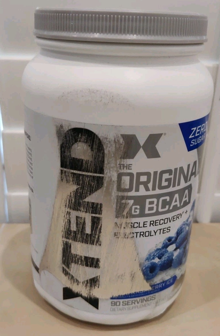 The Original 7G BCAA, Blue Raspberry Ice, 2.78 lb (1.26 kg) 90 Servings 10/2026