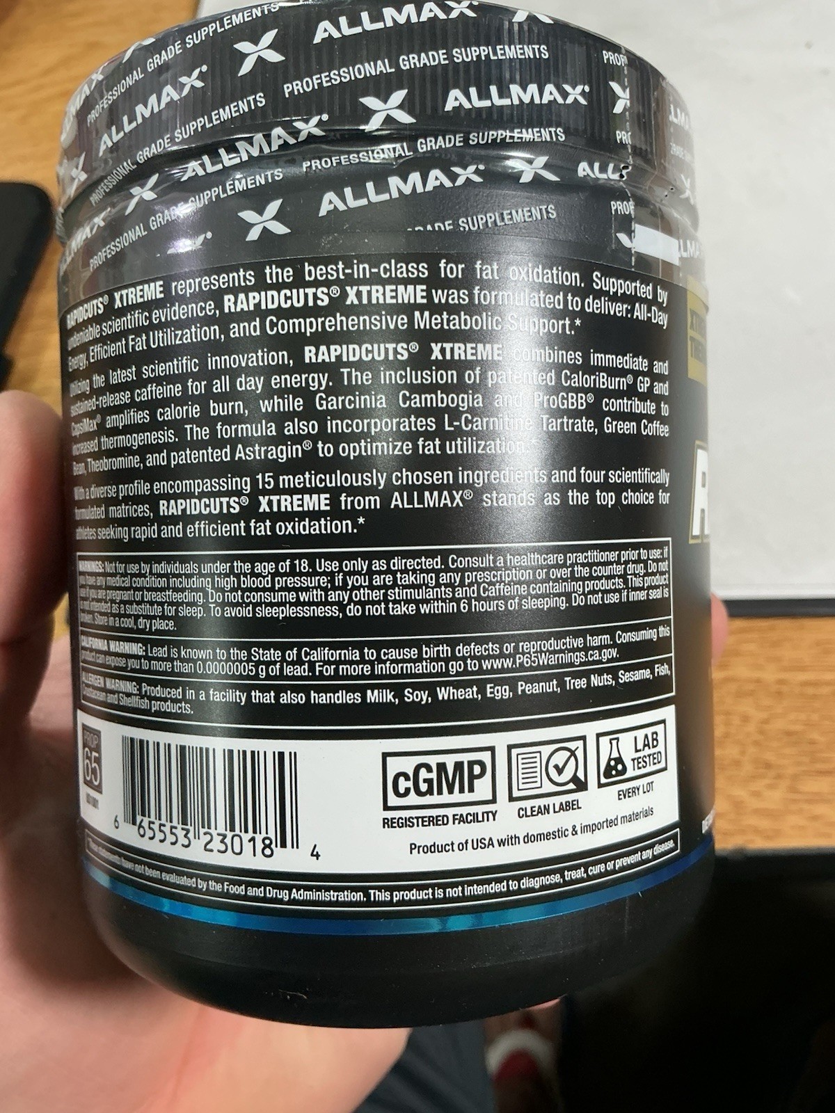 Rapidcuts® Xtreme, Blue Raspberry Riptide, 8.29 oz (235 g)