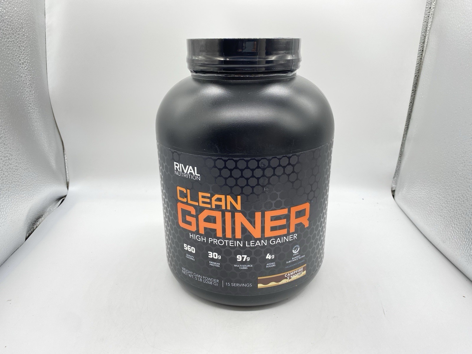 Rival Nutrition Clean Gainer High Protein -Campfire S’Mores 5Lbs