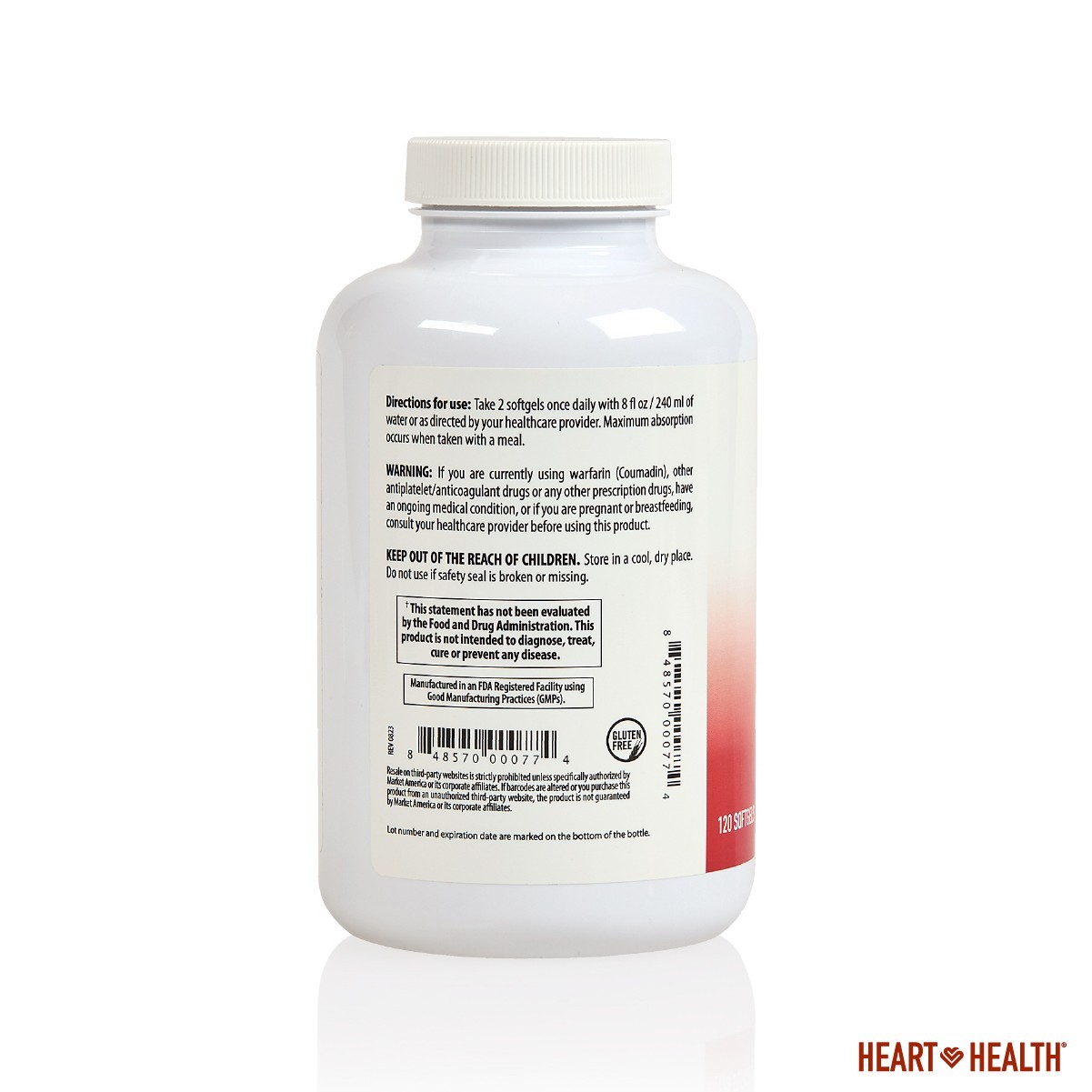 Heart Health Essentials: Omega 3 Fish Oil with Vitamin E