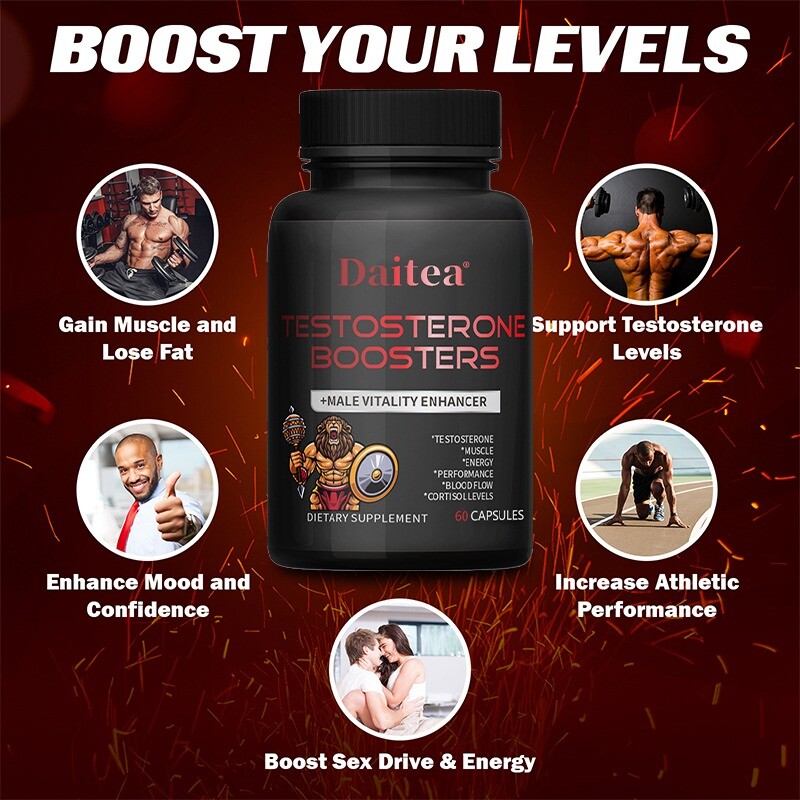 Men’s Supplements – Muscle Growth, Energy & Immunity, Hormone Balance