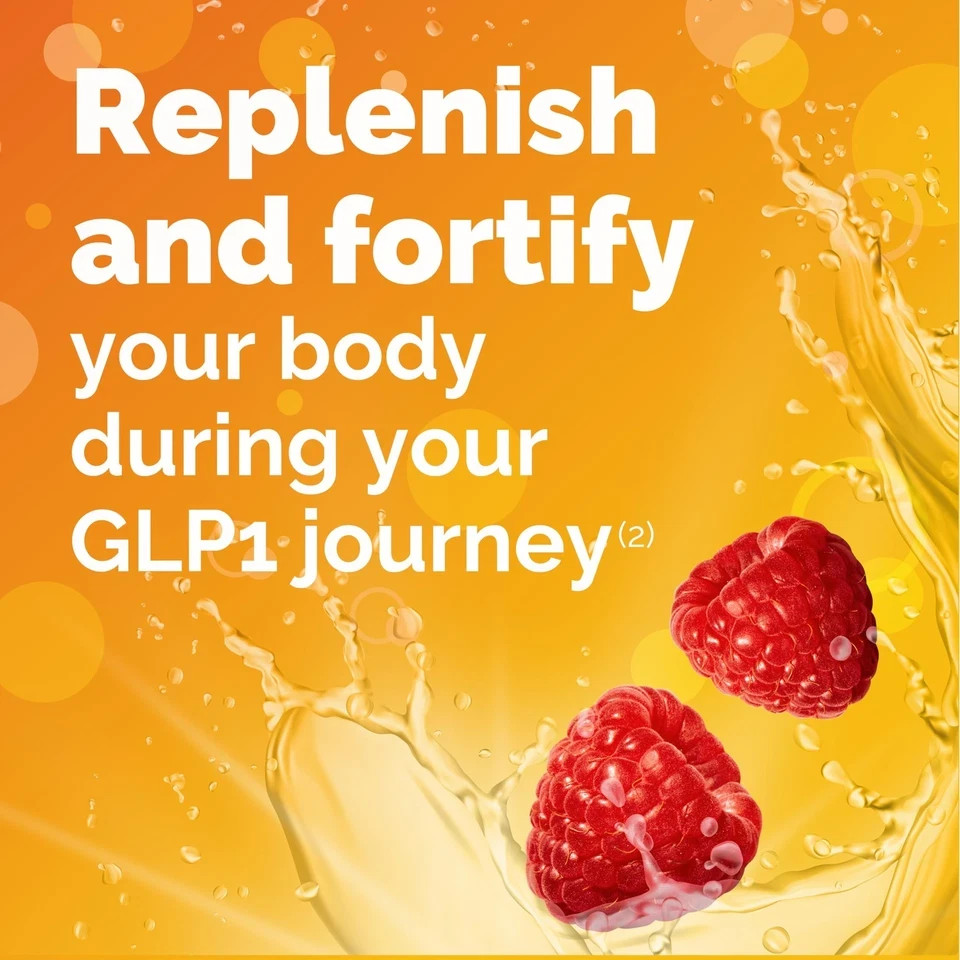 Emergen-C Hydration+ Sports Electrolyte 0.33 Ounce (Pack of 18), Raspberry
