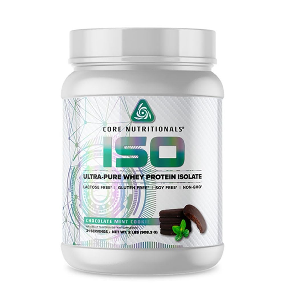 Core Nutritionals Iso Whey Protein Isolate | Lactose, Gluten, Soy Free | 100…