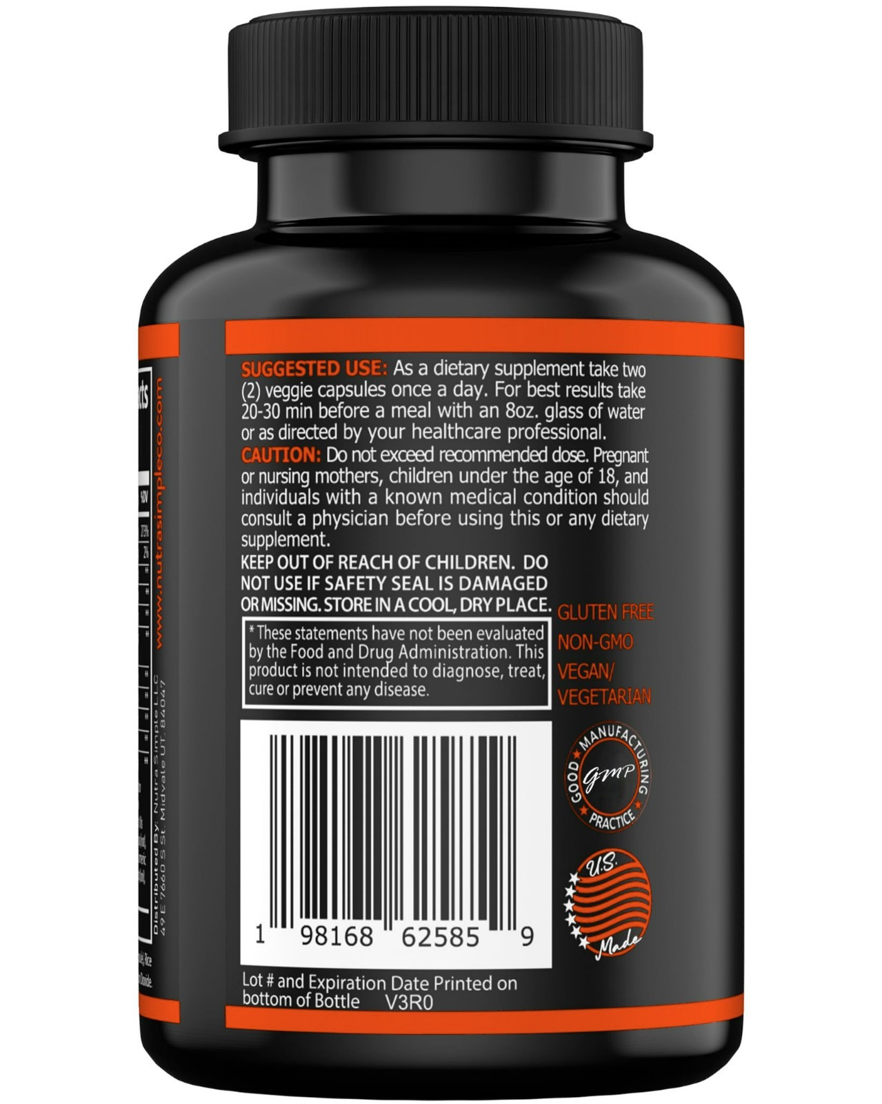 Cycle Support, Kidney, Liver & Organ, Digestion Supplement, Milk Thistle 60 Caps