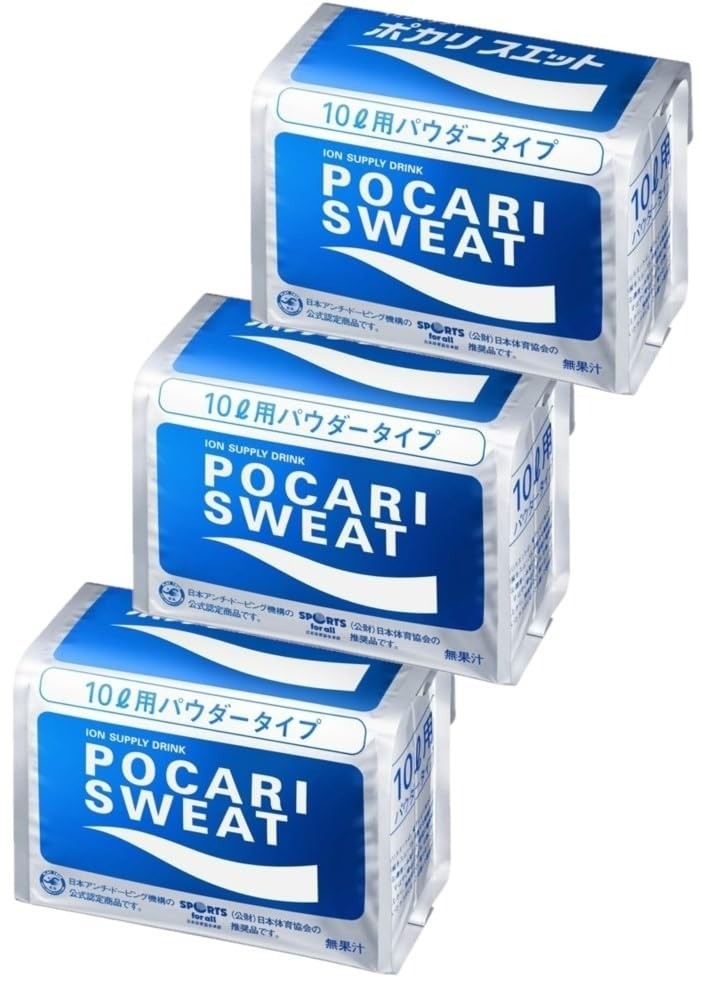 Otsuka Pocari Sweat Powder 740g For 10L x 3bags Sports Drink NEW Japan