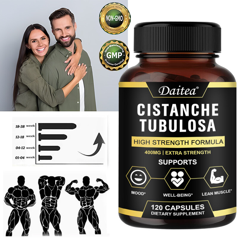 Cistanche Deserticola Capsules – Daily Health Supplement – Mood, Muscle Support