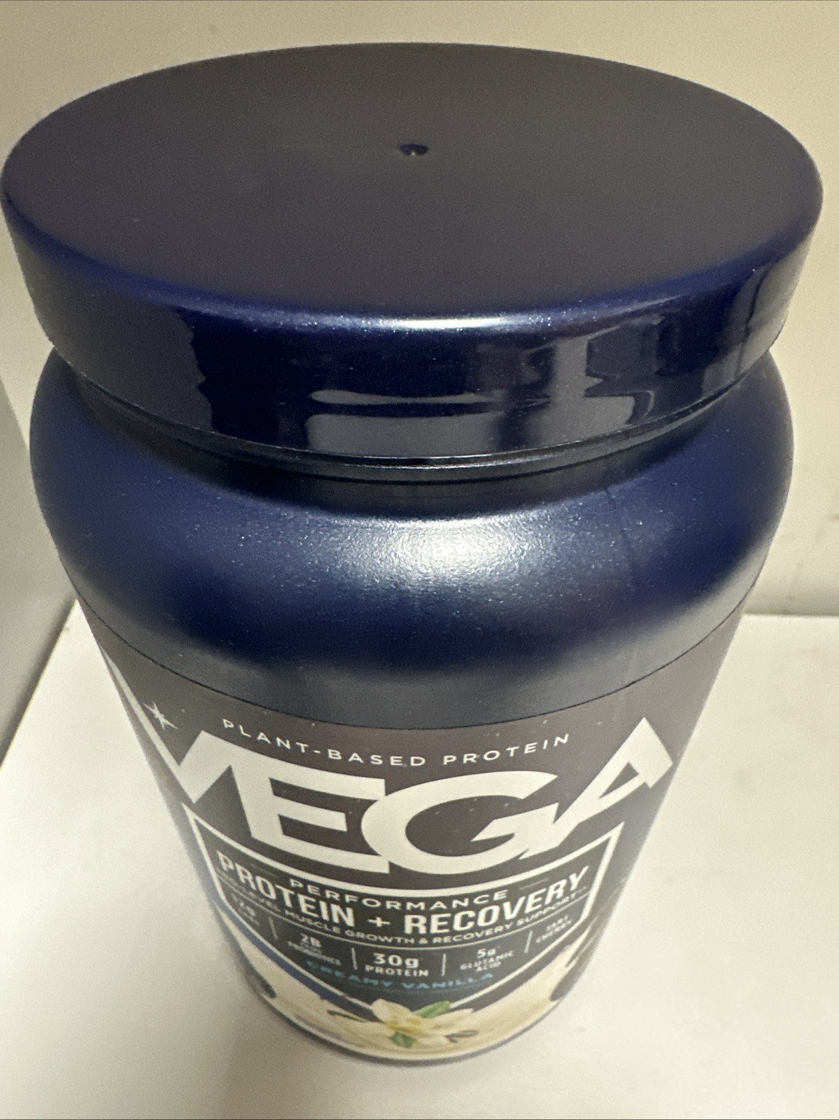 Vega Protein Powder + Recovery – 30g Plant Based Protein – Creamy Vanilla