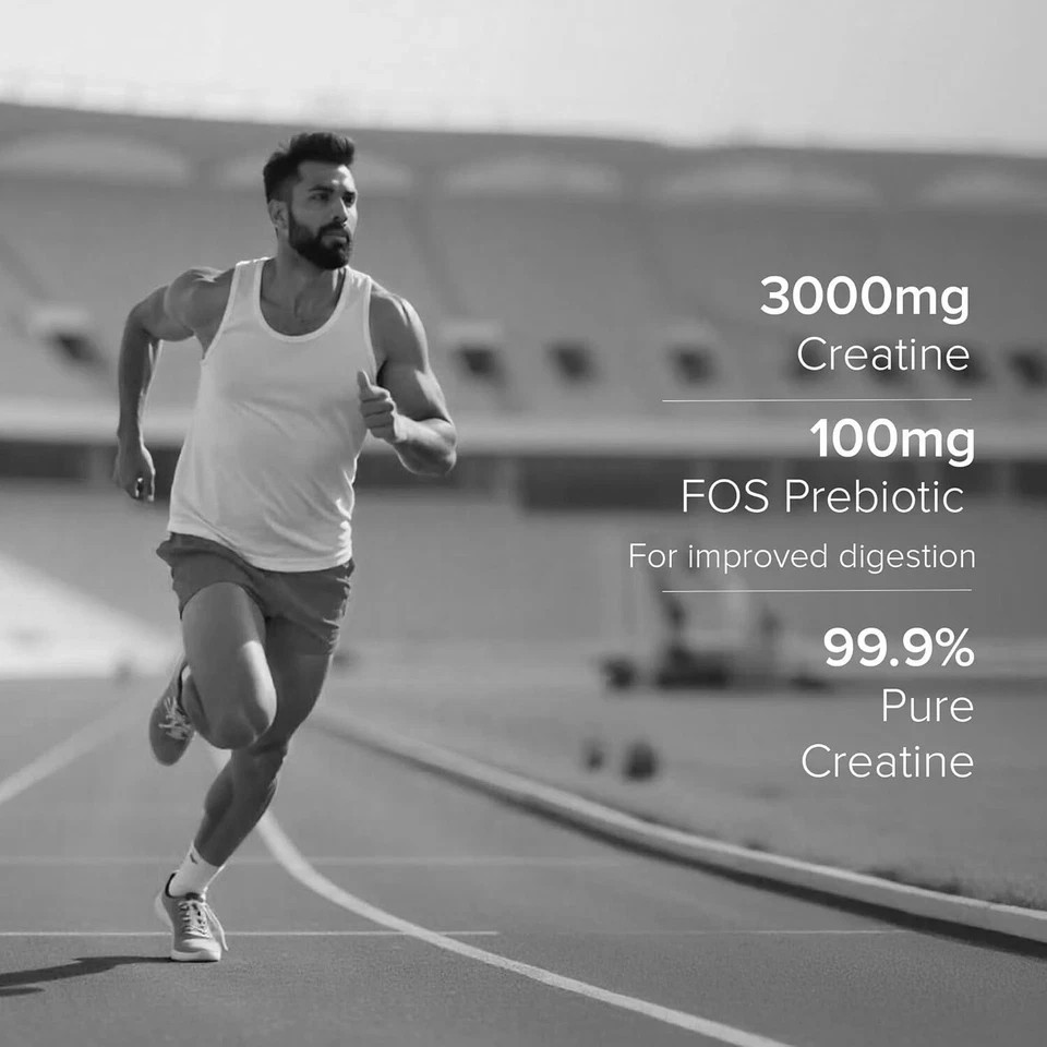 GNC Pro Performance Creatine Powder 100g – Unflavored & Gluten-Free P898