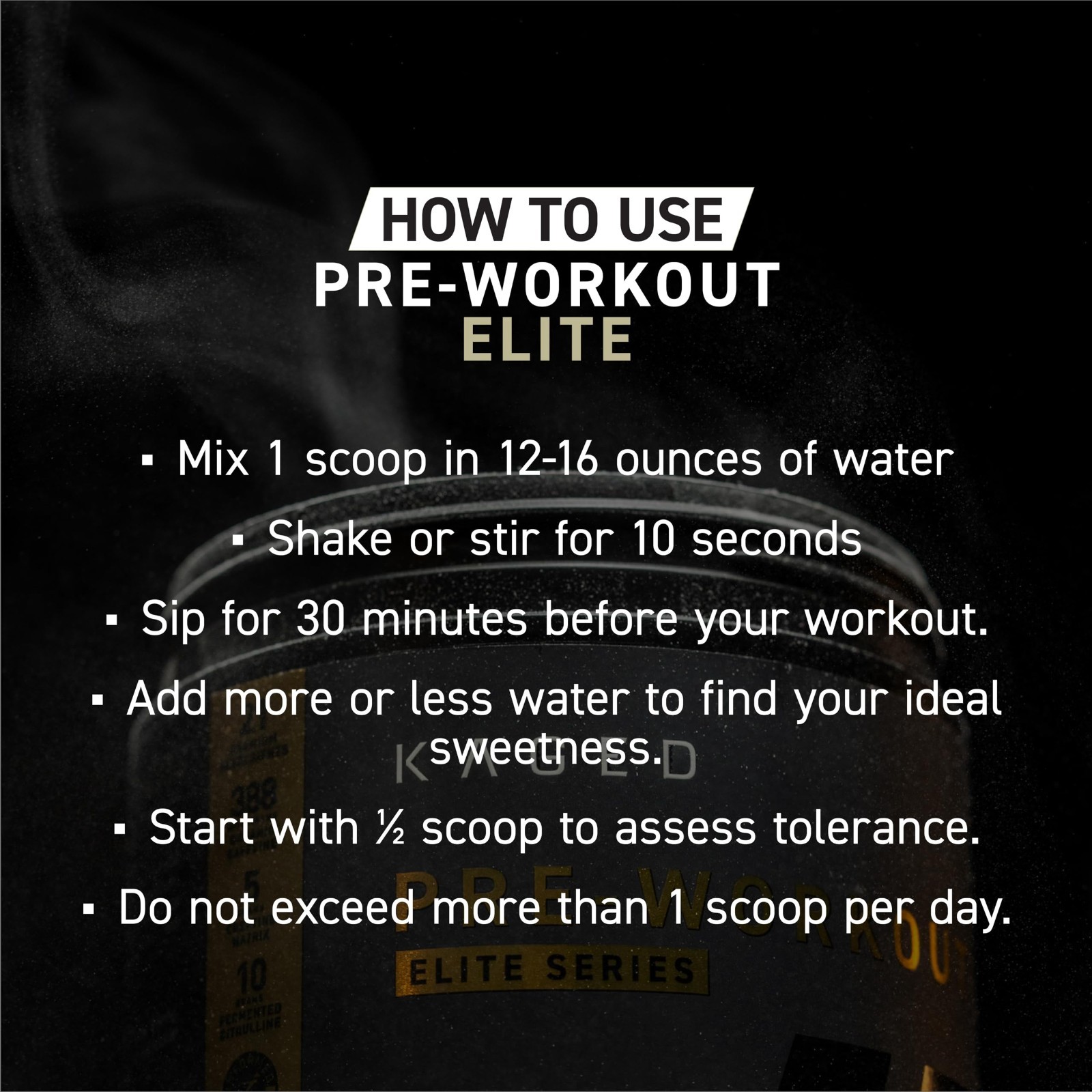 High-Stimulant Pre Workout Powder for Energy & Focus | L-Citrulline, Beta Alanin