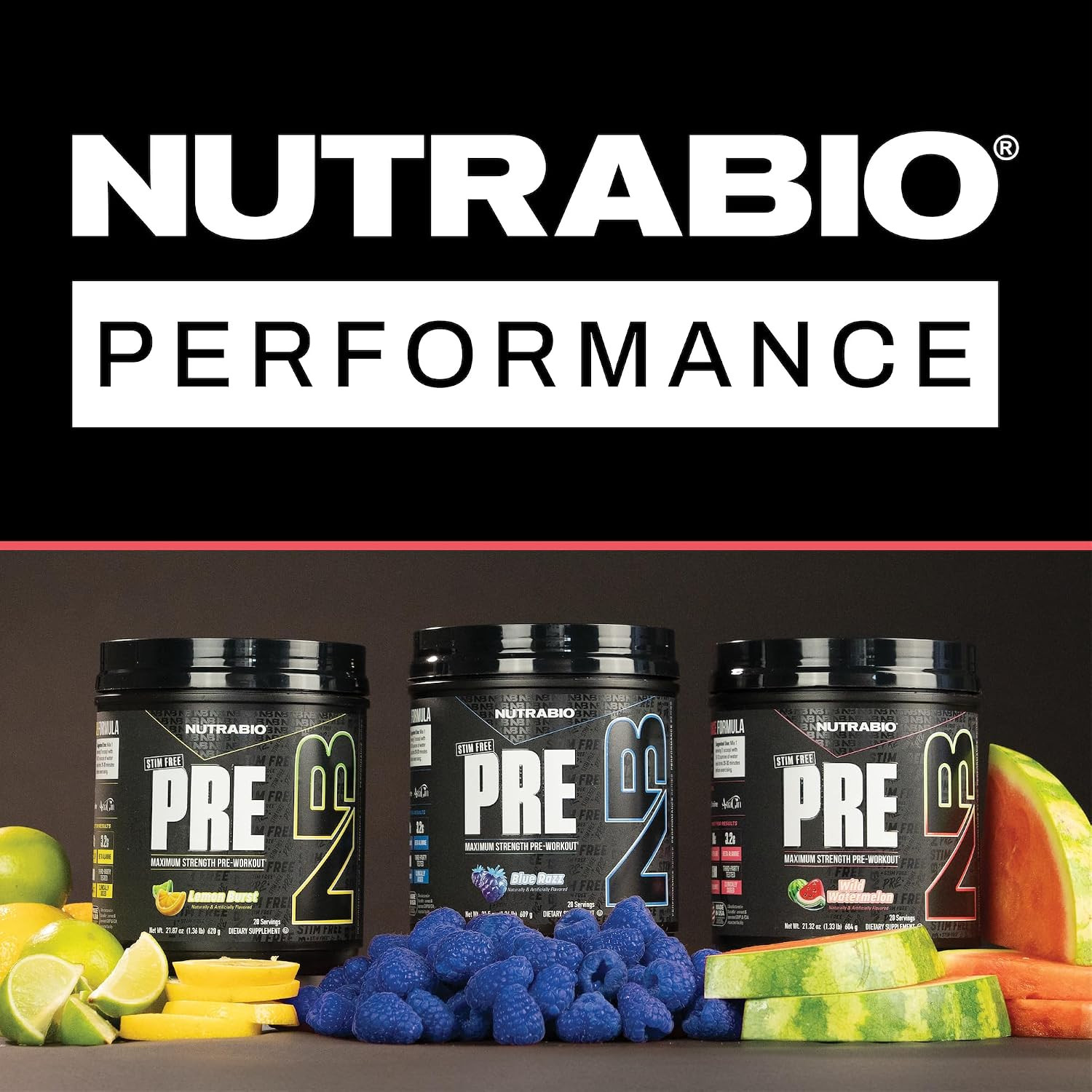 Stim-Free PRE Workout for Men, NEW Non Stim Preworkout | Laser Focus, Extreme Pu