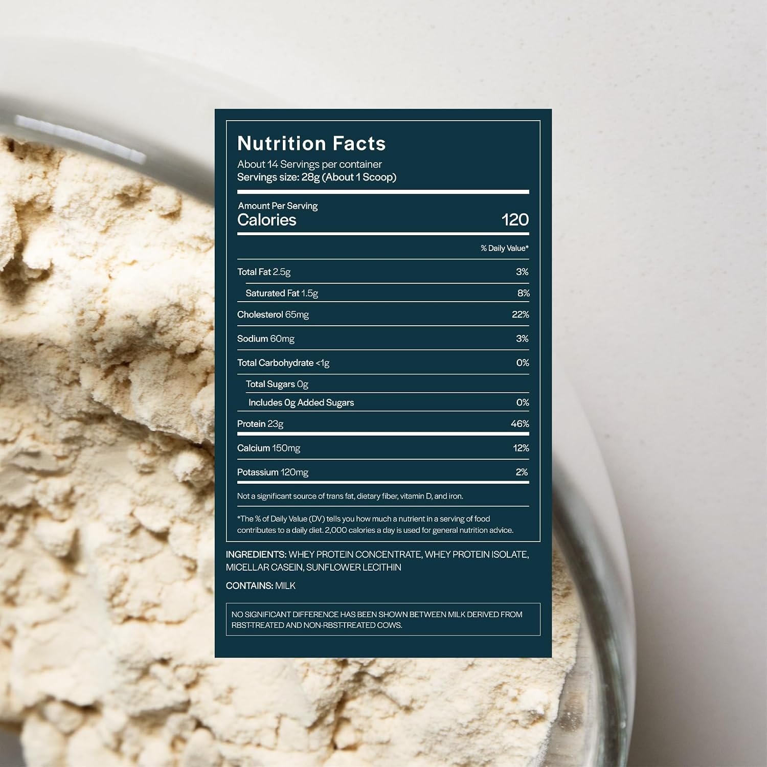Gainful Everyday Whey Protein Powder, 23g Protein per Serving, Unflavored, Suppo