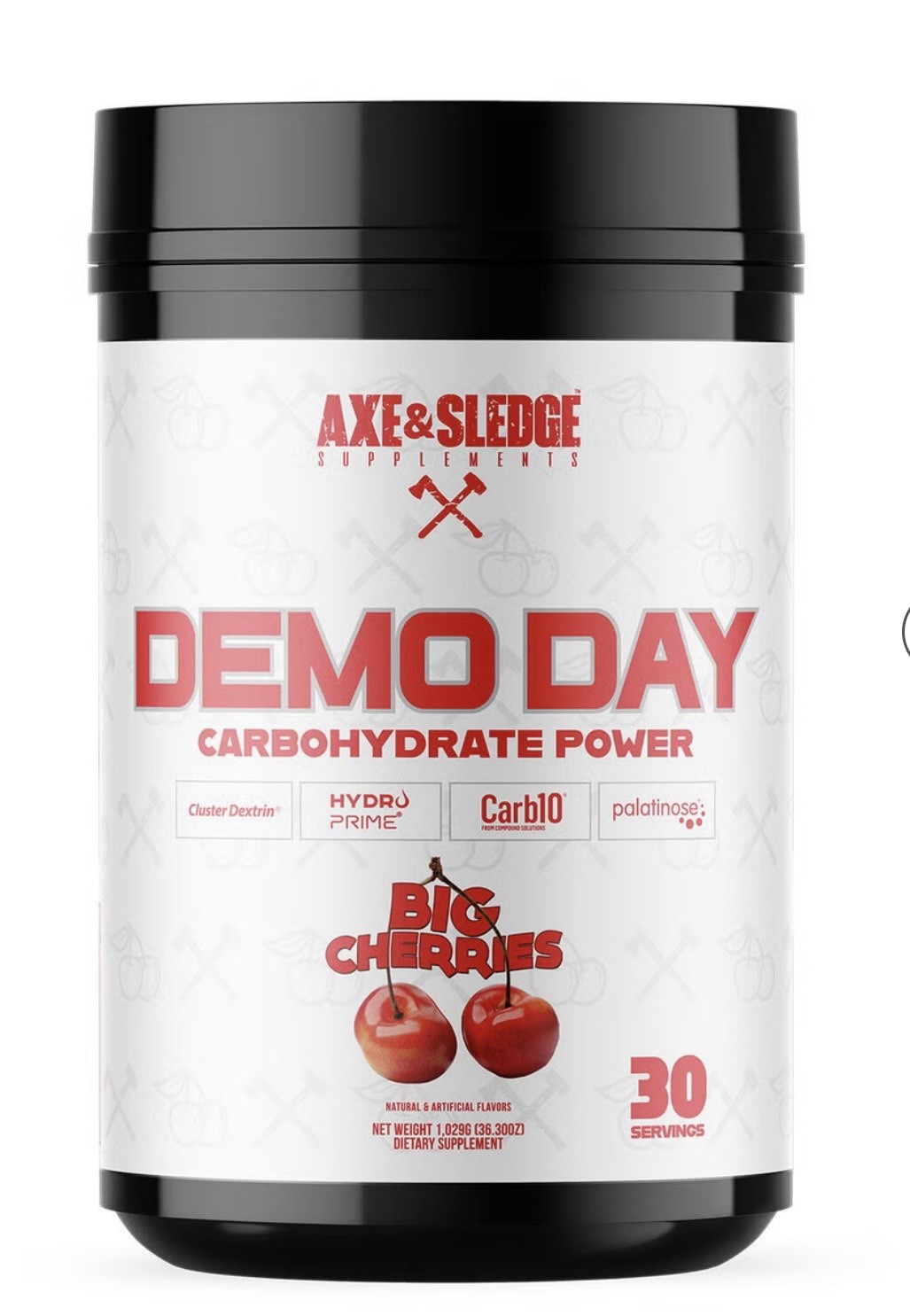 Axe & Sledge Demo Day v2 Carb Intra-Workout Pumps Carb10 30 Servings