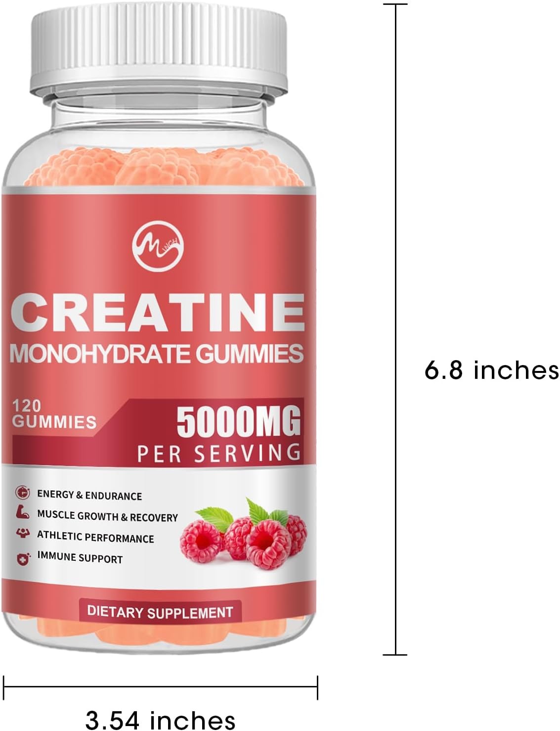 Creatine Monohydrate Gummies – Increase Strength and Build Muscle