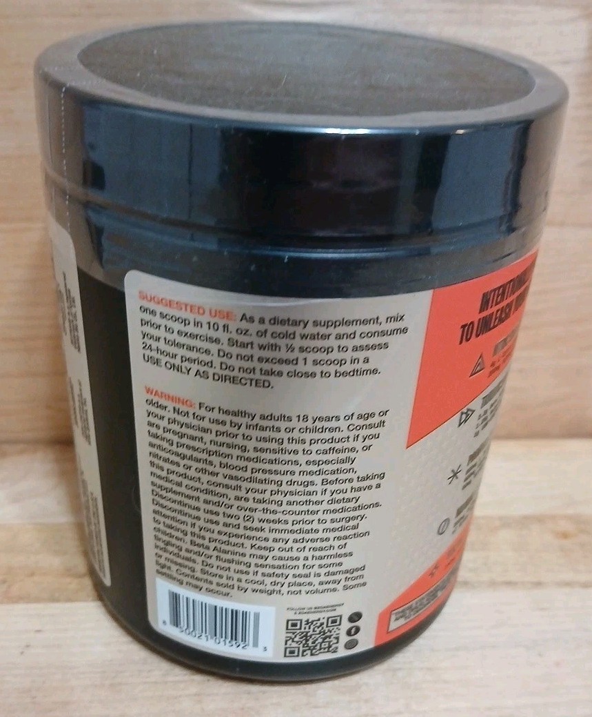 1CT: ZOA+ Zero Sugar PRE-WORKOUT! Powder “Fruit-Punch” NSF-CERTIFIED SPORT 13oz