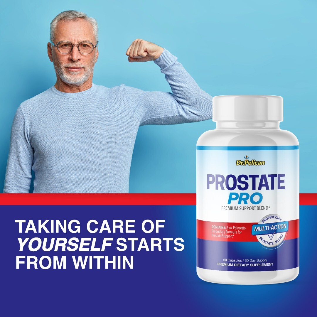Prostate Pro- Support Supplement for Men – Urinary & Bladder Health-1 Bottles