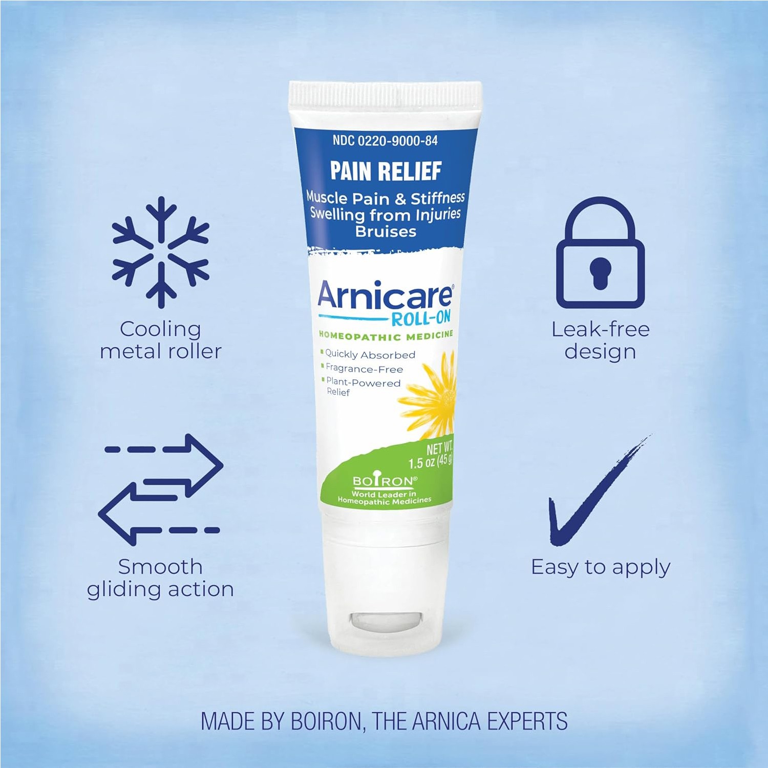 Boiron, Arnicare Roll-On for Relief, 1.5 Ounces