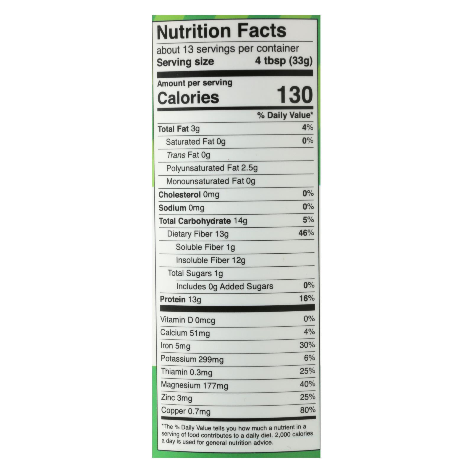 Manitoba Harvest Max Fiber Organic 16 oz (Pack of 3)