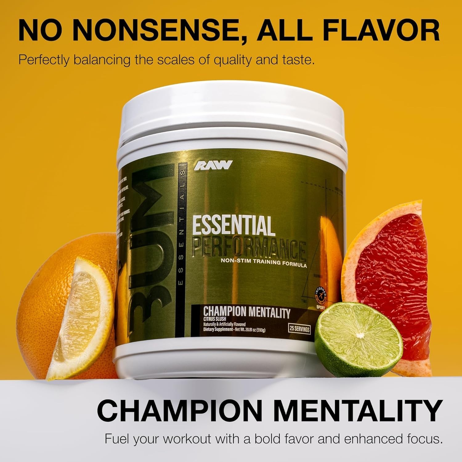 Champion Mentality Non-Stim Pre-Workout Powder – , Focus & Endurance