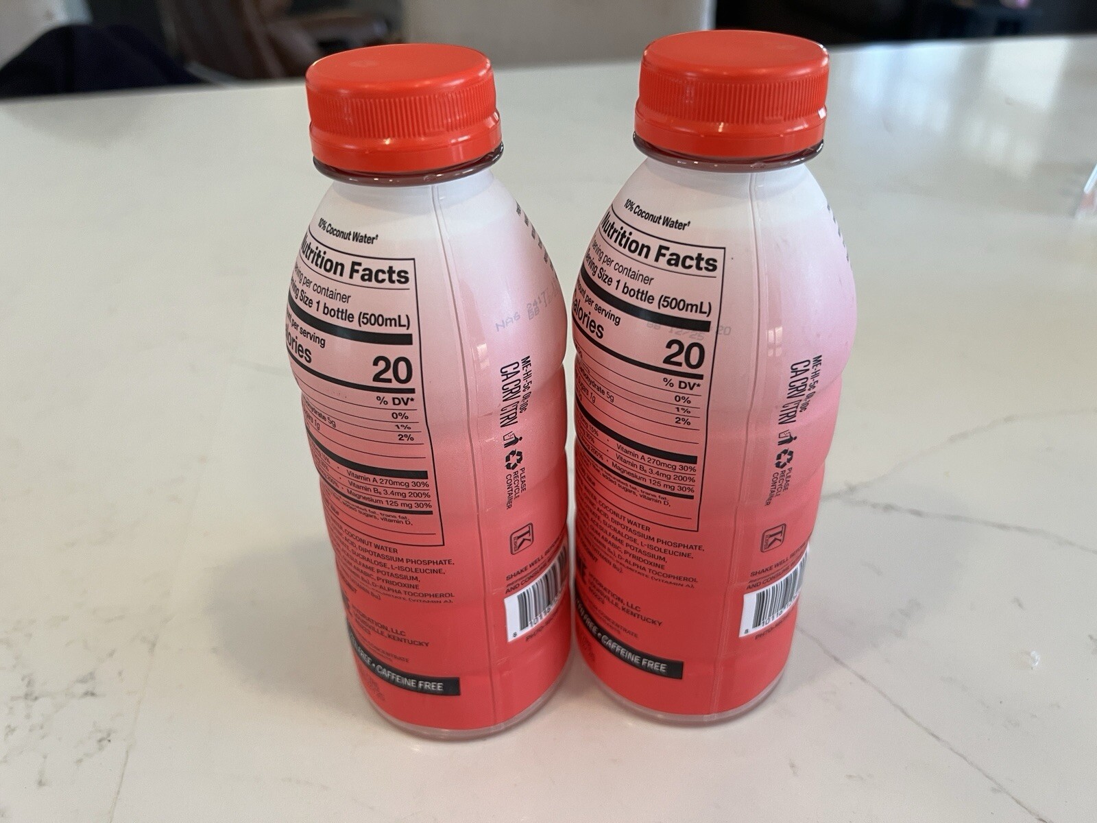 TWO Prime Cherry Freeze RARE Red Cap Error