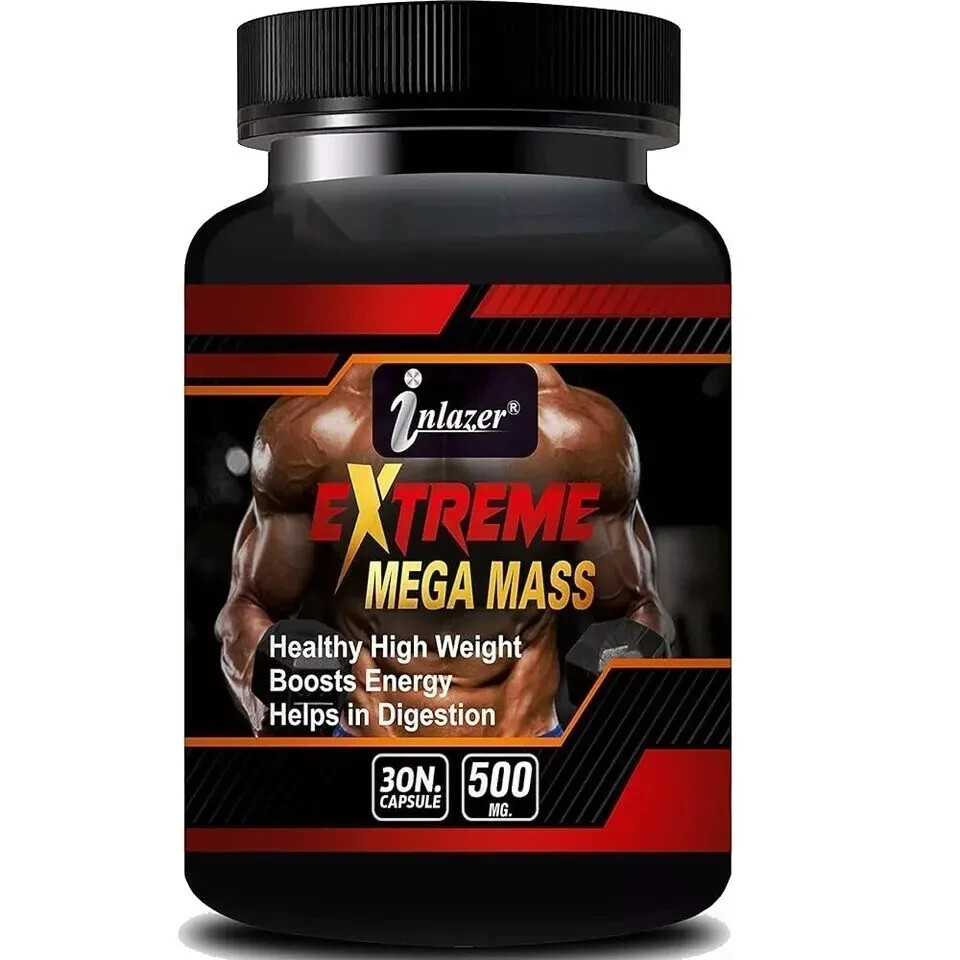 *Strongest* Legal Muscle Gainer Booster Supplement Mass Weight Gainer 30 Pills