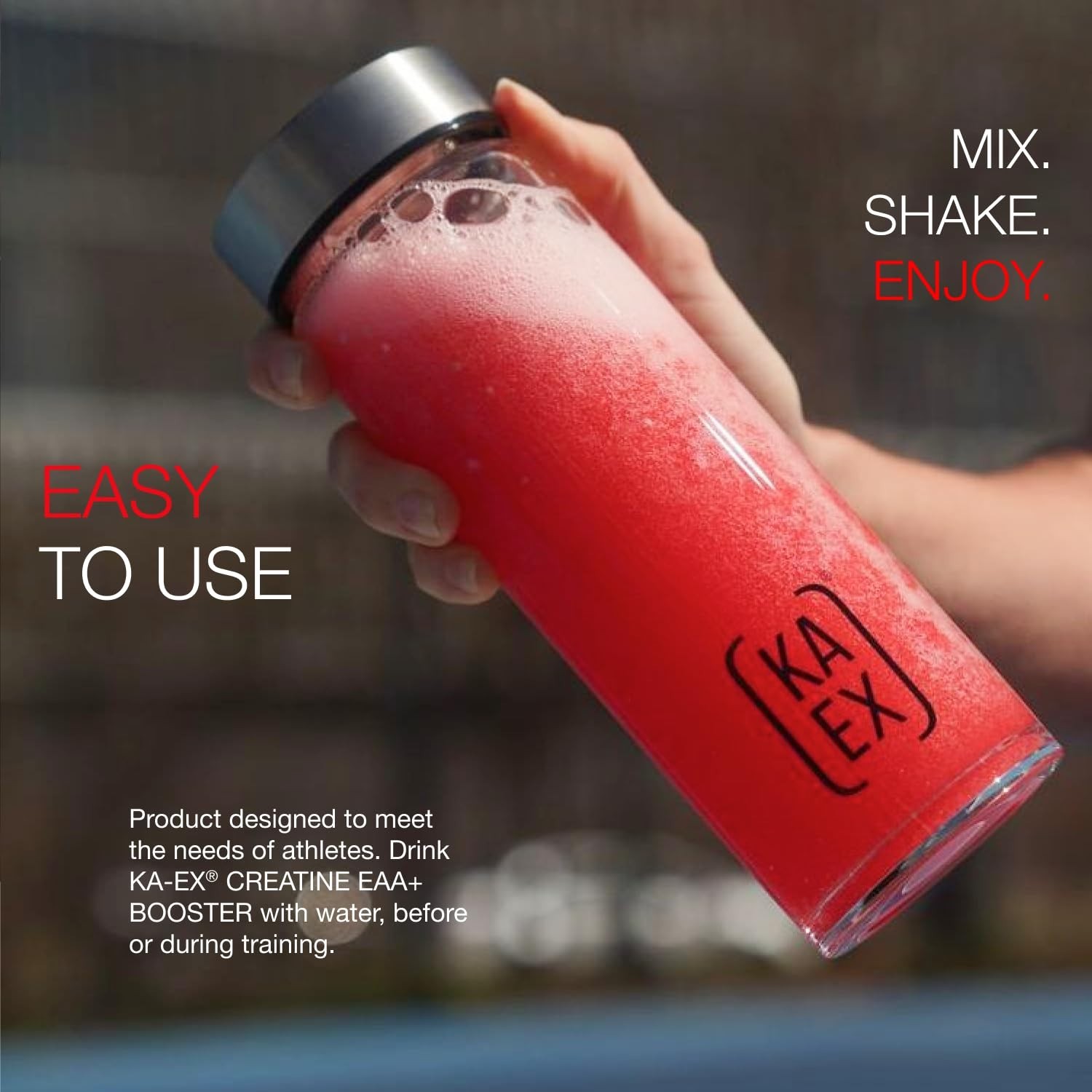 3-in-1 Creatine & EAA Booster Sport Drink Mix, Energy, Hydration, Performance, 3