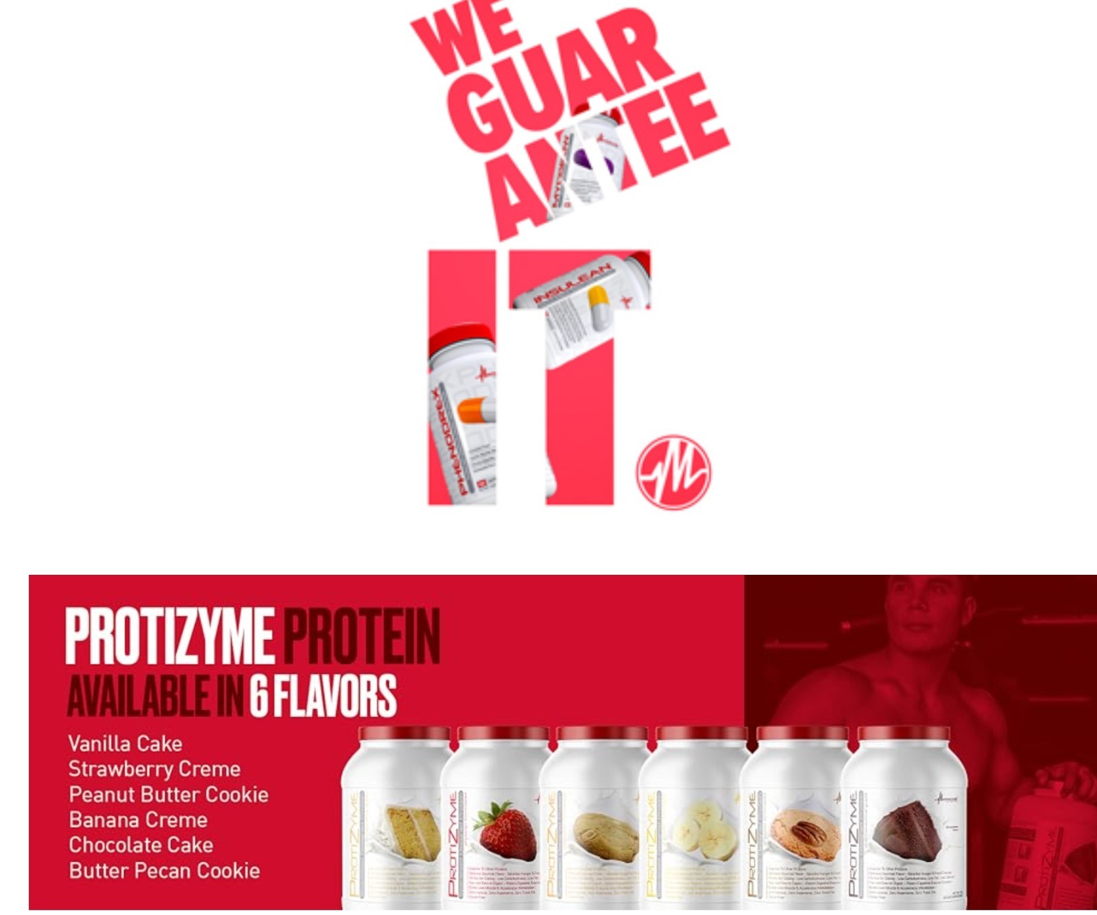 Metabolic Nutrition PROTIZYME PROTEIN 4 lb (52 Serv) Vanilla Cake BEST BY 12/26