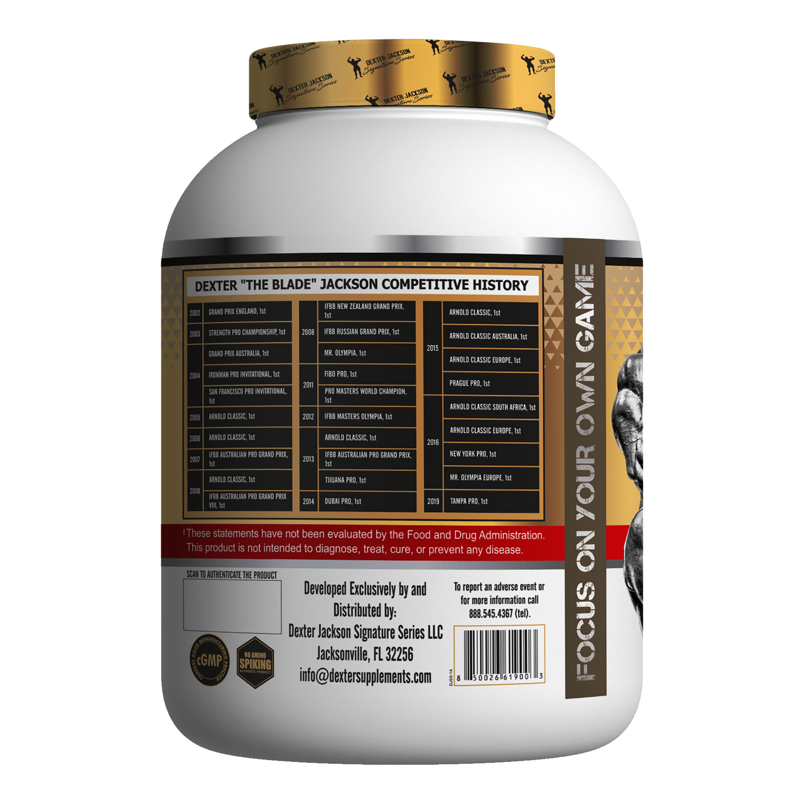 Dexter Jackson Gold Series Whey Gold 67 Servings 5 lbs