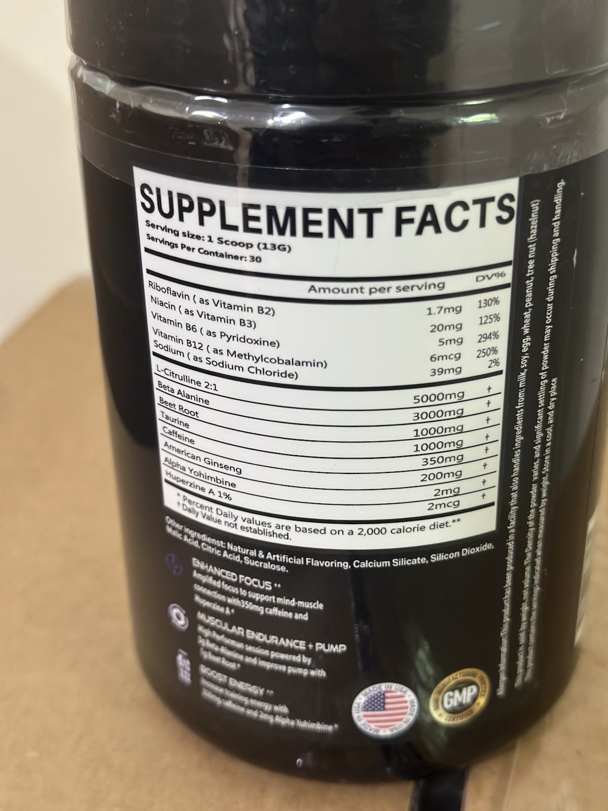 ERUPTION Pre Workout Pacific Cooler