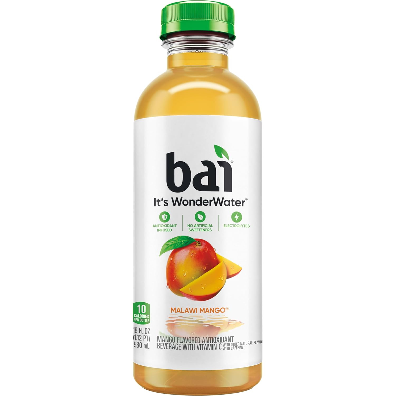 Antioxidant Infused Water Beverage, Malawi Mango, with Vitamin C and No Artifici