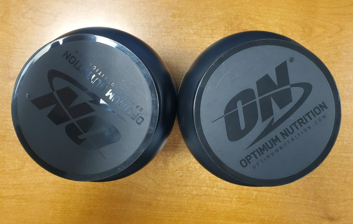 2 Tubs: Optimum Nutrition Whey Protein Strawberries&Cream 1.5lb ea Exp 8/27 R3P7