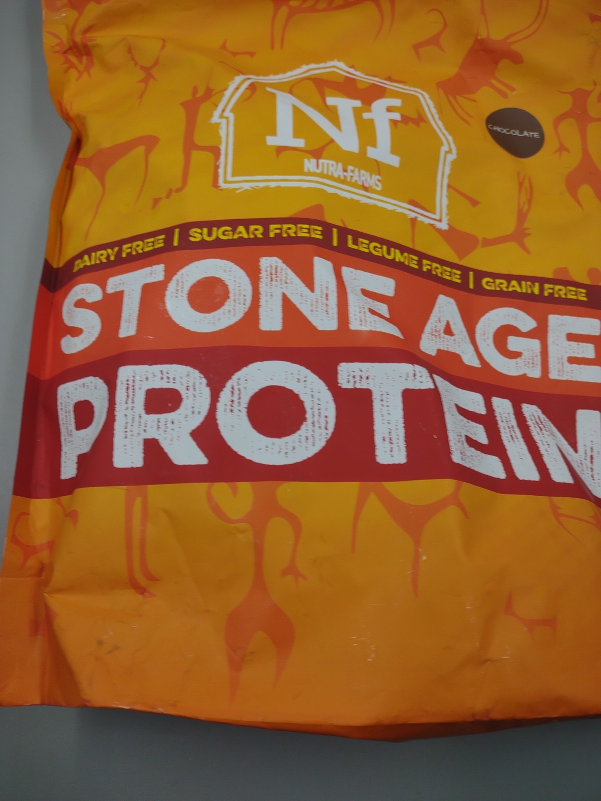 Nutra-Farms Stone Age Protein Powder ~ Chocolate ~ 2 lbs ~ Expires 02/20/2027