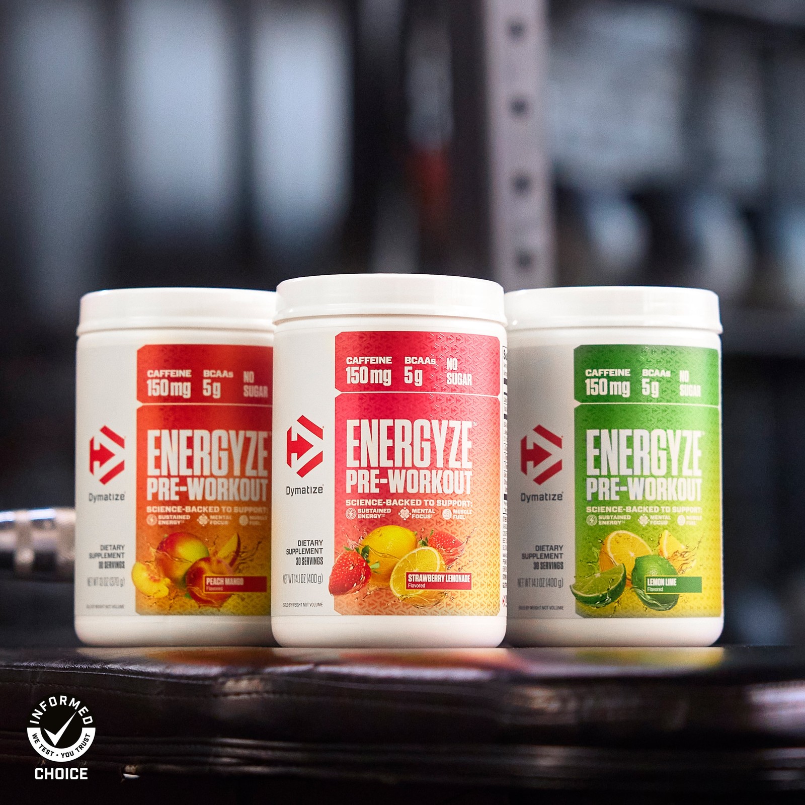 , Energyze Pre-Workout, Lemon Lime, 30 Servings
