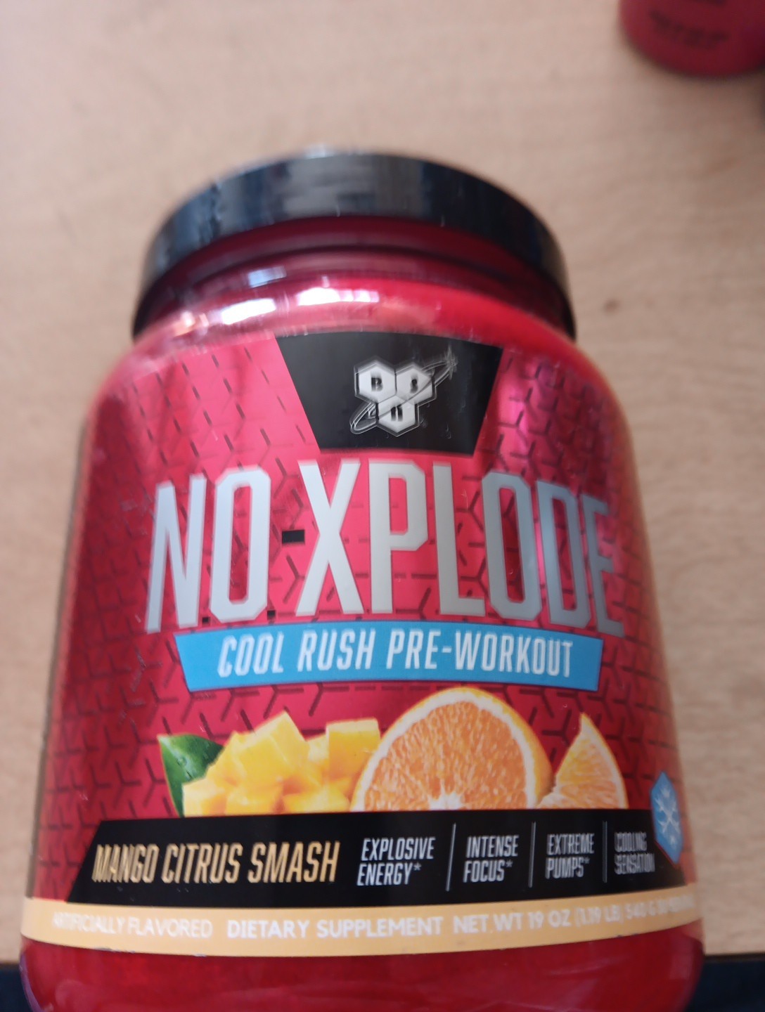 BSN N.O.XPLODE Pre-Workout NO Xplode 1.22lb 30 Servings Mango Citrus Smash New
