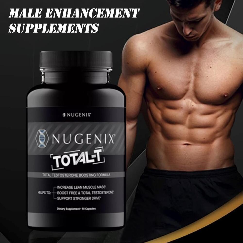 Nugenix Total-T Testosterone Booster – 90 Capsules- Expiration 12/2026